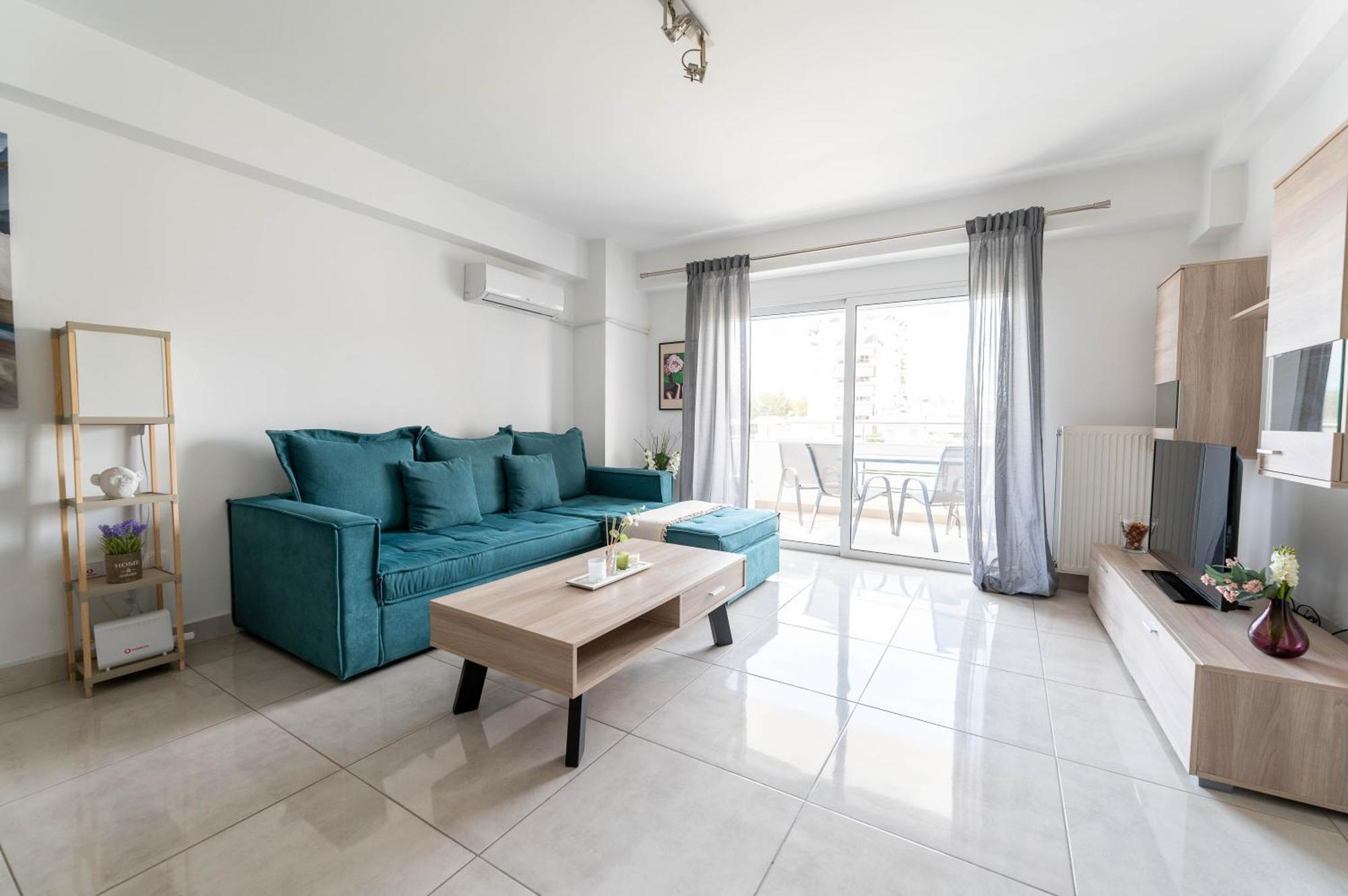Modern Spacious Apartment Located In Pireusz Kültér fotó