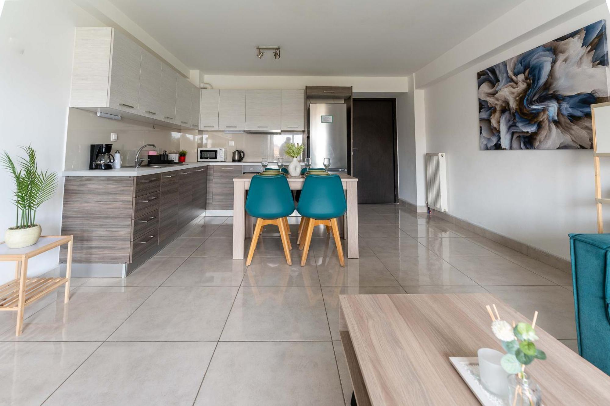 Modern Spacious Apartment Located In Pireusz Kültér fotó